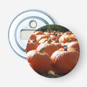 Pumpkins Photo for Fall, Halloween eller Thanksgiv Flasköppnare
