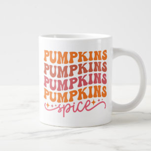 Pumpkins Pumpkins Pumpkins Pumpkins Spice Jumbo Mugg