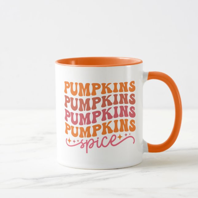 Pumpkins Pumpkins Pumpkins Pumpkins Spice Mugg (Höger)