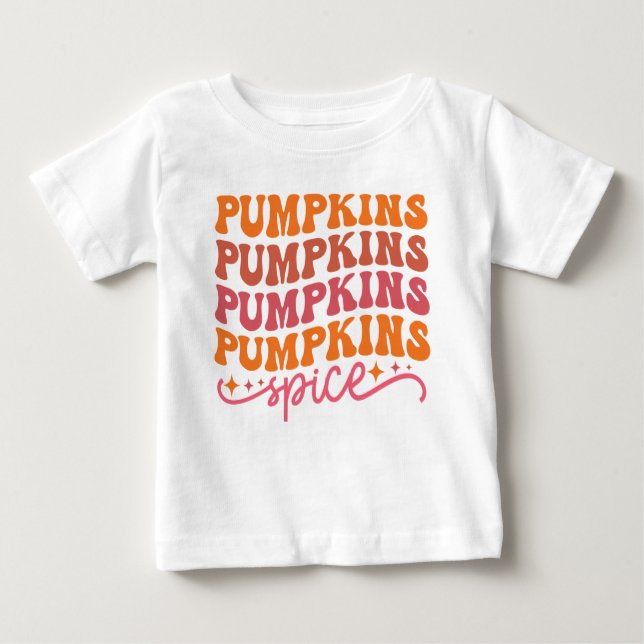 Pumpkins Pumpkins Pumpkins Pumpkins Spice T Shirt (Framsida)