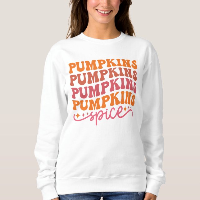 Pumpkins Pumpkins Pumpkins Pumpkins Spice T Shirt (Framsida)