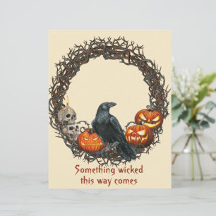 Pumpkins & Raven Wandehalloween Scrapbook