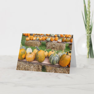 Pumpkins Tack Kort