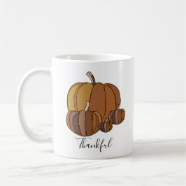 Pumpkins Thankful Kaffemugg