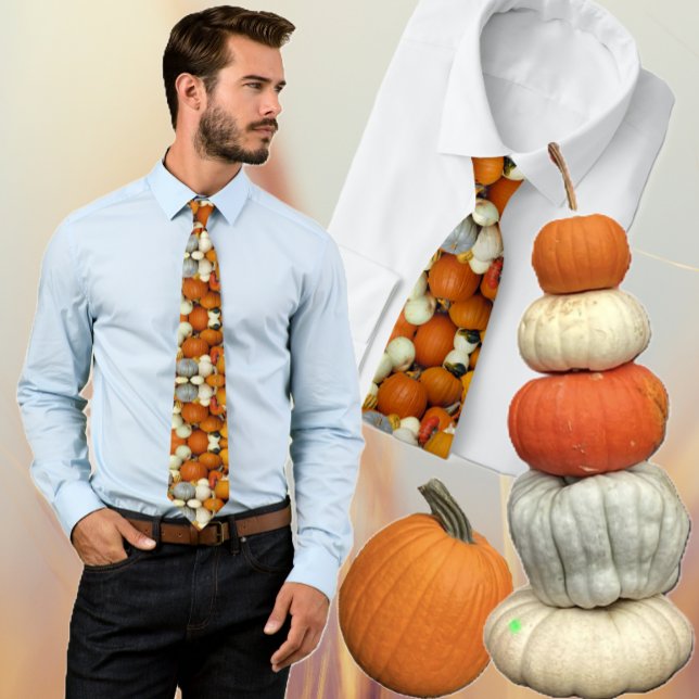 Pumpkins Ties Underbara pil Slips (Skapare uppladdad)