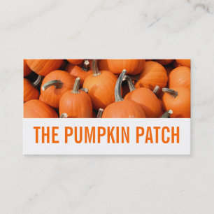 Pumpkins Visitkort