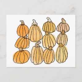 Pumpkins Vykort