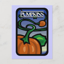 Pumpkins Vykort