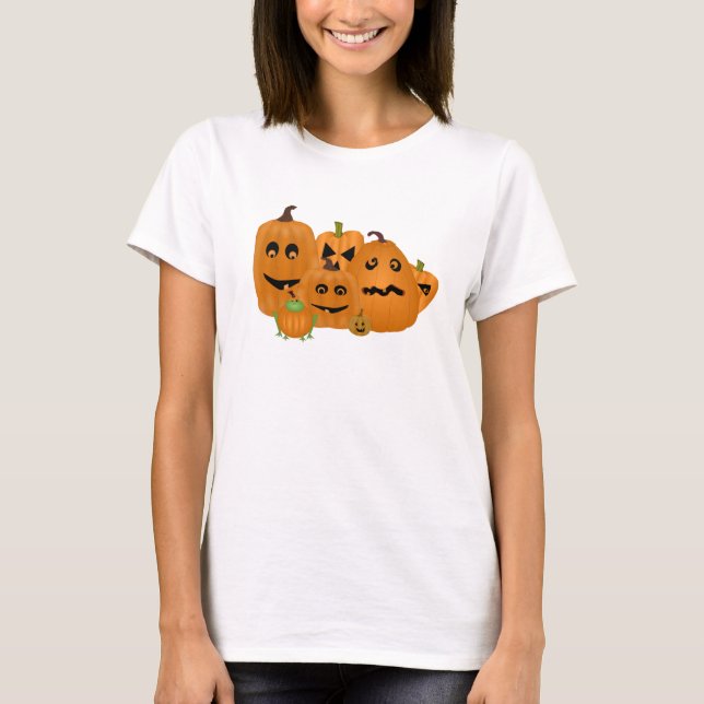 Pumpkins Womens Tshirt T Shirt (Framsida)