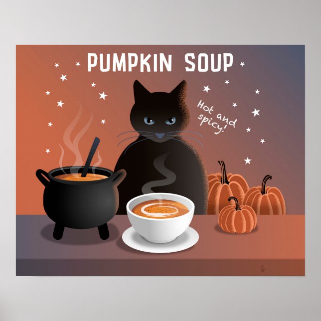 Pumpkinsoppa Poster (Framsidan)