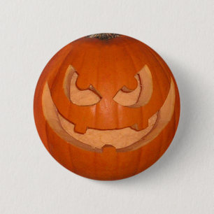 Pumpky som jack-o'lyktan knäppas knapp