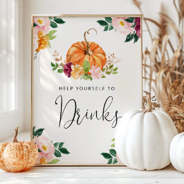 Pumpor av blommigt poster