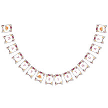 Pumpor-födelsedagsfest-buntning av flaggor