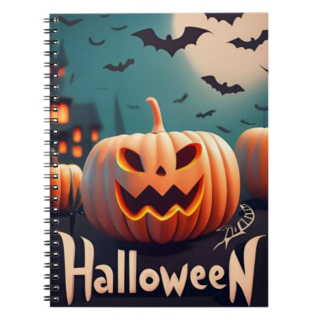Pumpor för bärbara datorer, Halloween Anteckningsbok (Framsidan)