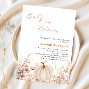 Pumpor för Wildblommbeige-blomman Babykläder