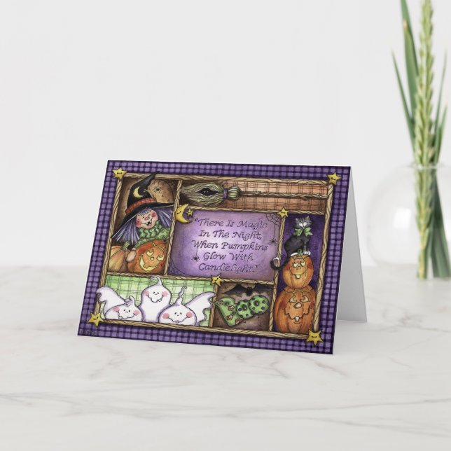Pumpor Glow - Greeting Card Kort (Framsida)