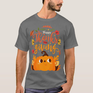 Pumpor happy thanksgiving Turkiet Happy thanksgivi T Shirt