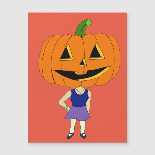 Pumpor head chibi tjej (Framsida)