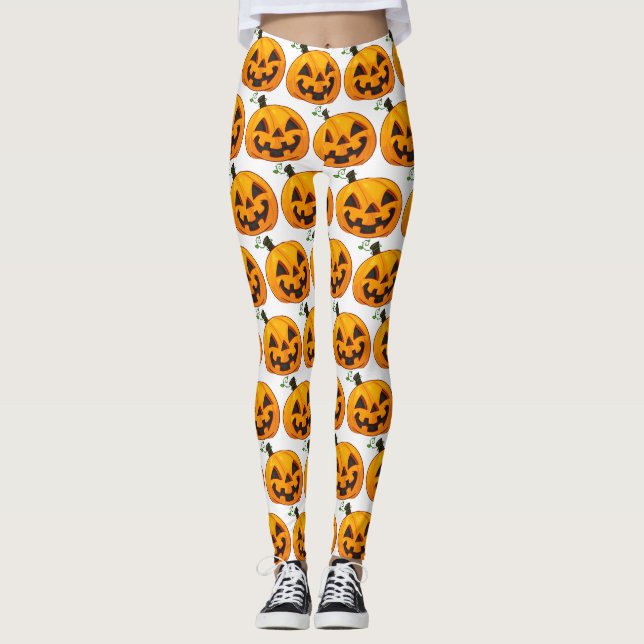 Pumpor med allt-över-tryck-färg leggings (Framsida)