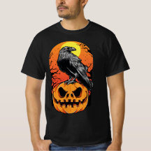 Pumpor med Kråka för halloween