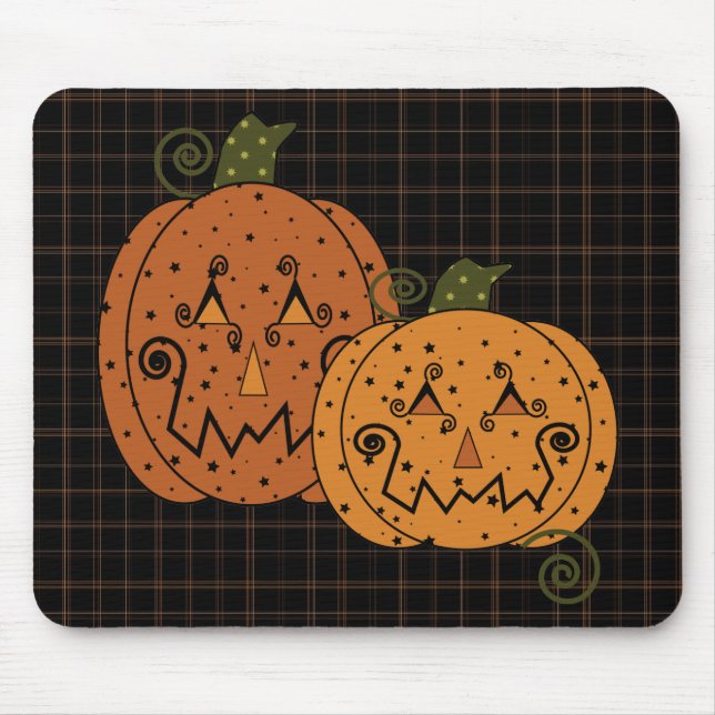 Pumpor Mousepad för Starry natt Musmatta (Framsidan)