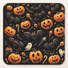 Pumpor och fladdermöss underlägg papper kvadrat