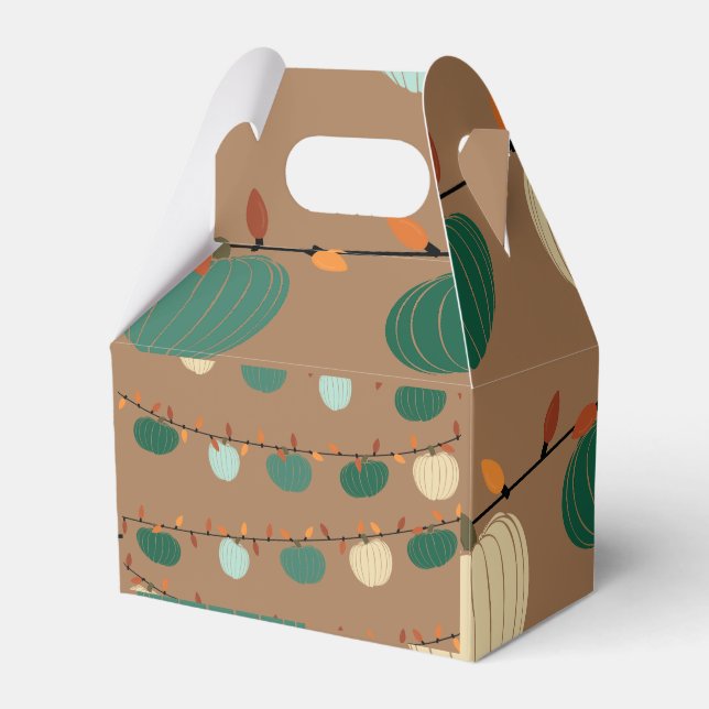 Pumpor och Ljus Presentaskar (Framsidan Sidan)