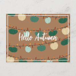 Pumpor och Ljus Vykort