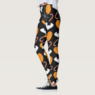 Pumpor och Websar Halloween Leggings