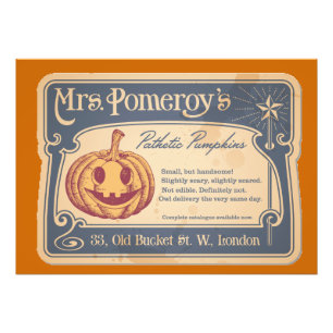 Pumpor Photo Print för patetisk Pumpkins Fototryck