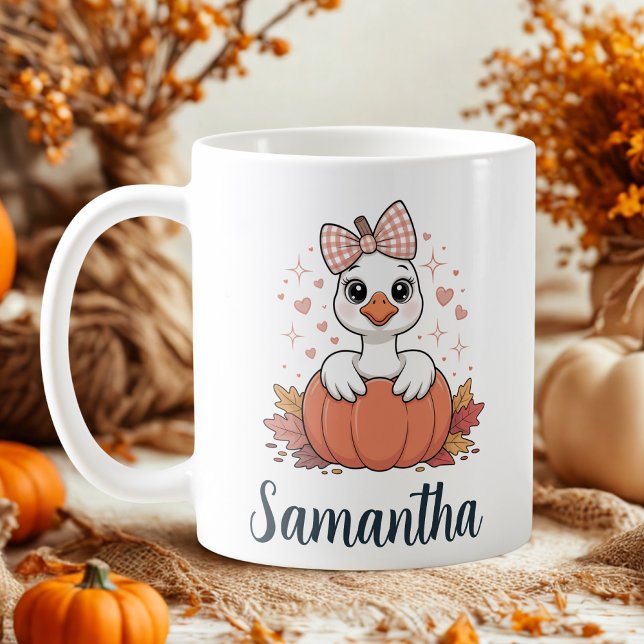 Pumpor, söt kaffemugg (Skapare uppladdad)