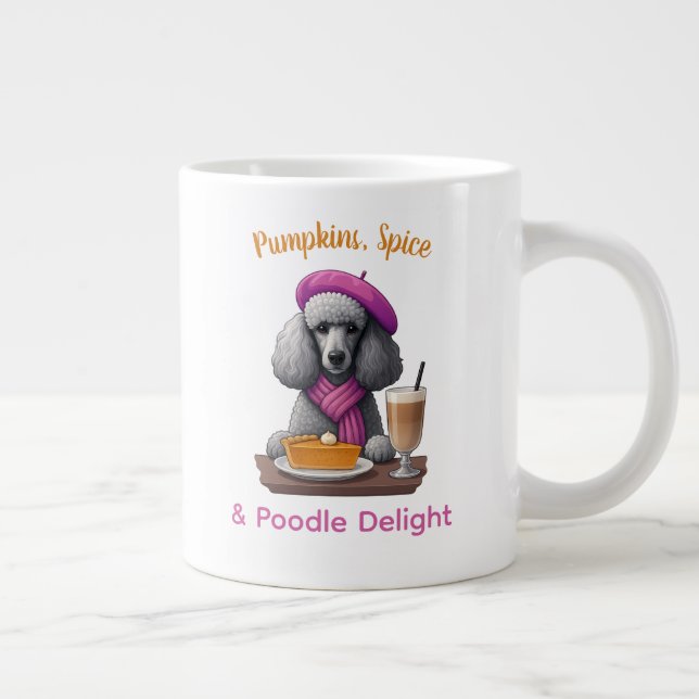 Pumpor, Spice & Pudel Delight Jumbo Mugg (Höger)