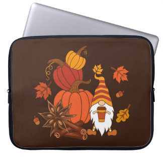 Pumpor, stjärnanis, kanel, höstleav laptop fodral