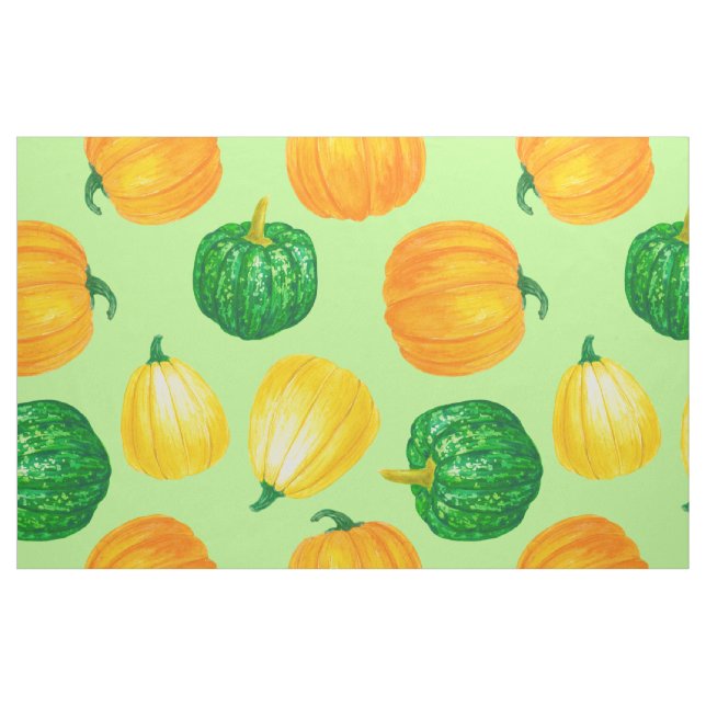 Pumpor, vattenfärg mönster 2 tyg (Fat Quarter)