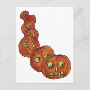 Pumpor (Vintage Halloween Card) Vykort