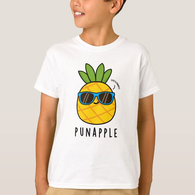 Pun-apple Funny Fruit Pineapple Pun T Shirt (Framsida)