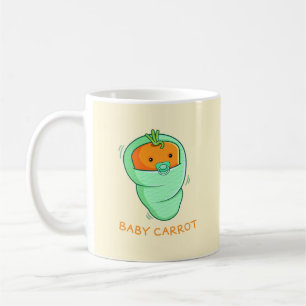 Pun Baby carrot Kaffemugg