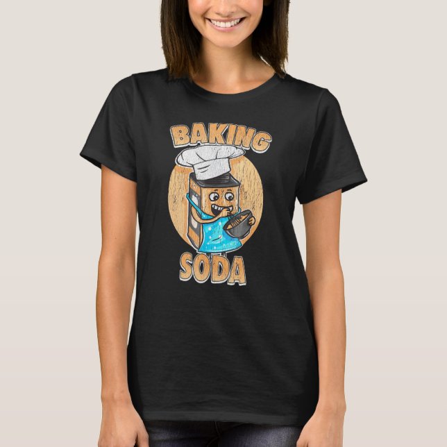 Pun Baking Soda T Shirt (Framsida)