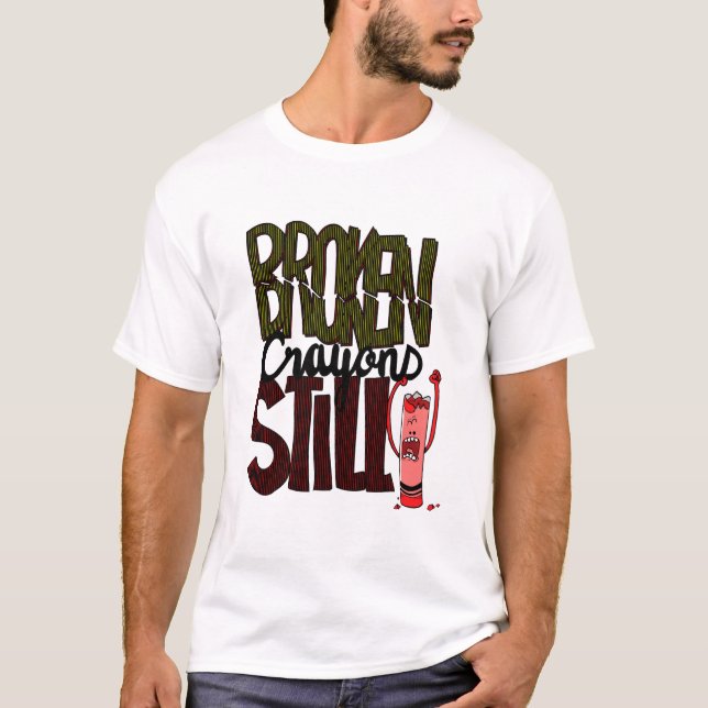 Pun bruten t shirt (Framsida)