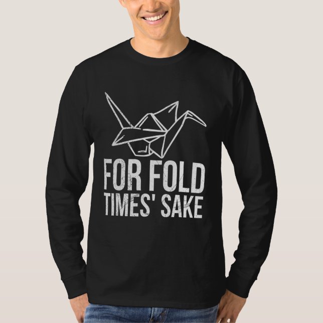 Pun för en Origami-mästare T Shirt (Framsida)