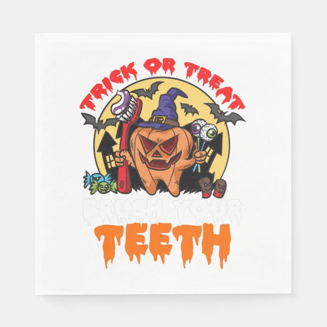 Pun för tandläkaren pappersservett (Framsidan)