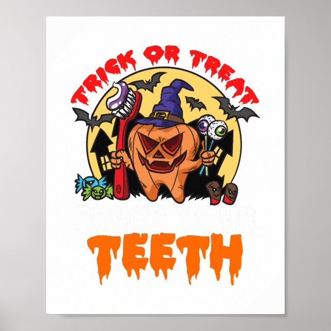 Pun för tandläkaren poster (Framsidan)