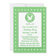 Pun Funny Kids Flies Bird Födelsedagsfest