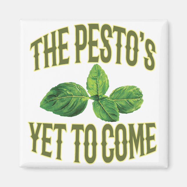 Pun - Pestos ännu för Komen Magnet (Framsidan)