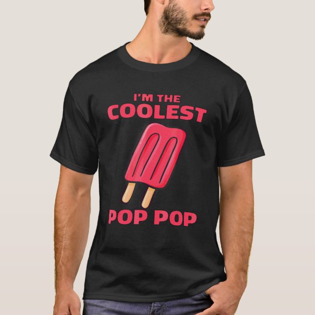 Pun Popsicle I är den kolaste poppen T Shirt (Framsida)
