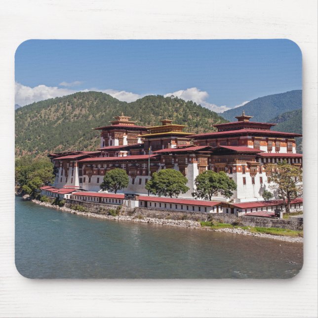 Punakha Dzong i Bhutan Musmatta (Framsidan)