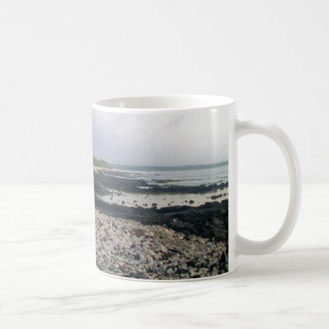 Punalu u Black Sand Beach Hawaii Big Island Kaffemugg (Höger)