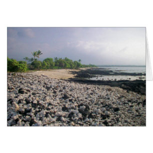 Punalu'u Black Sand Beach Hälsningskort