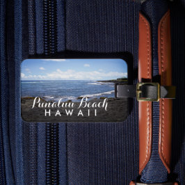 Punalu'u Black Sand Beach Hawaii Bagagebricka