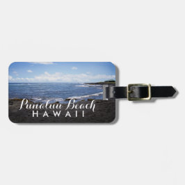 Punalu'u Black Sand Beach Hawaii Bagagebricka